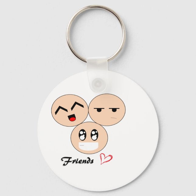 Friends Keychain (Front)