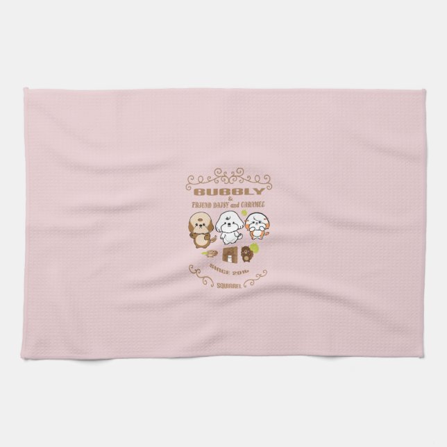 friends kitchen towel (Horizontal)
