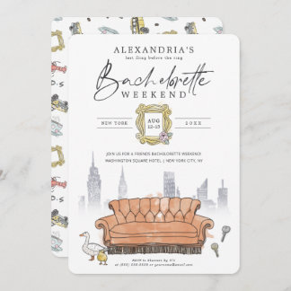 FRIENDS™ | Last Fling Before the Ring Bachelorette Invitation
