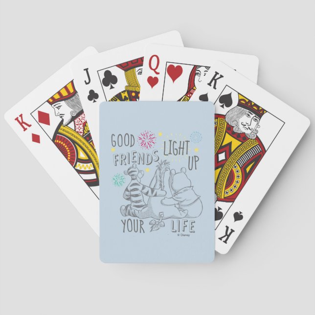 Friends Light Up Your Life Playing Cards (Back)