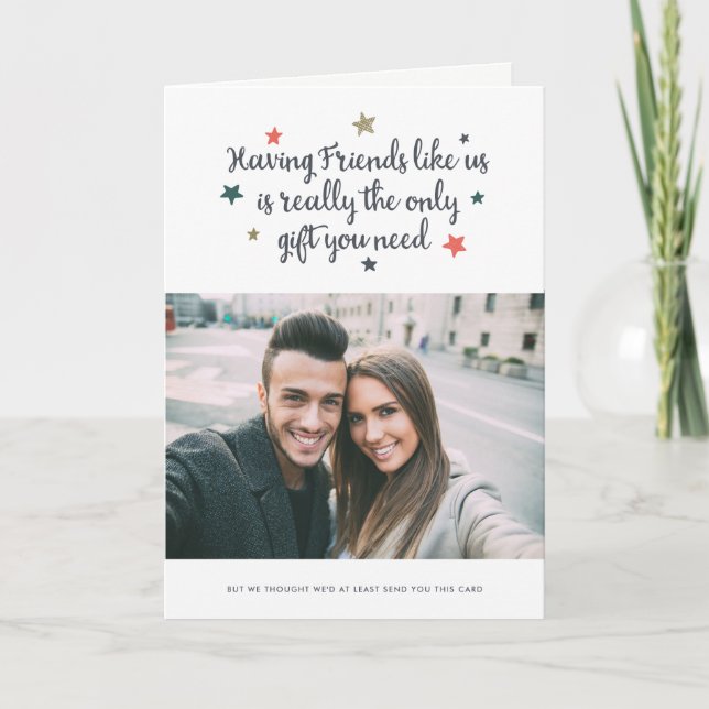 Friends Like Us | Holiday Card (Front)