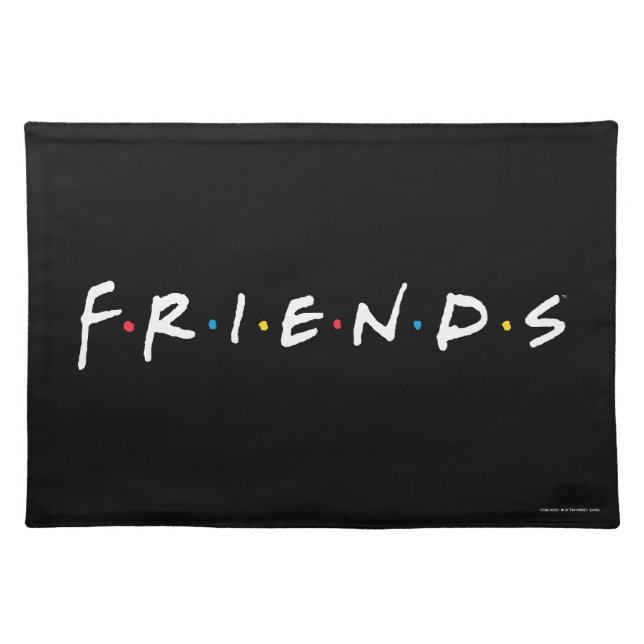 FRIENDS™ Logo Cloth Placemat (Front)