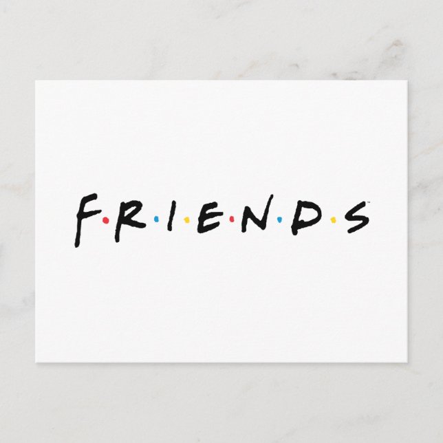FRIENDS™ Logo Invitation Postcard (Front)