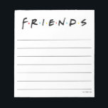 FRIENDS™ Logo Notepad<br><div class="desc">This graphic features the iconic FRIENDS™ logo.</div>