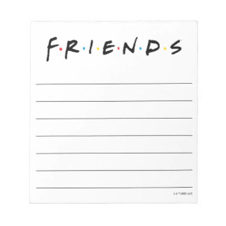 FRIENDS™ Logo Notepad