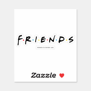 friends tv show logo font