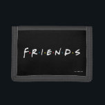FRIENDS™ Logo Trifold Wallet<br><div class="desc">Show your love for the iconic FRIENDS™ series with the Classic FRIENDS™ Logo Design. Featuring the timeless logo of the beloved TV show,  this design captures the essence of friendship,  humor,  and nostalgia that fans adore. Perfect for fans,  it adds a clean and recognizable touch to any product.</div>