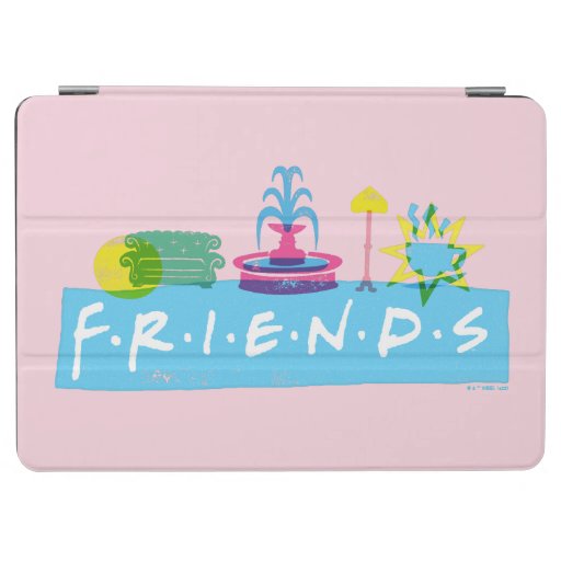 FRIENDS™ | Logo with Icons iPad Air Cover