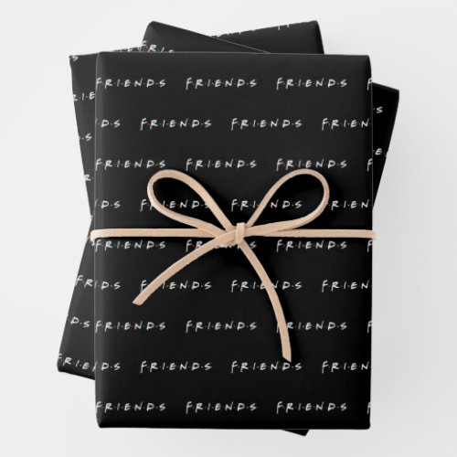 FRIENDS Logo Wrapping Paper Sheets