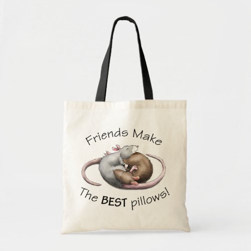 Friends make the BEST pillows _ rat bag