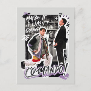 FRIENDS™ Maybe If I Wasn't Going Commando! Invitation Postcard