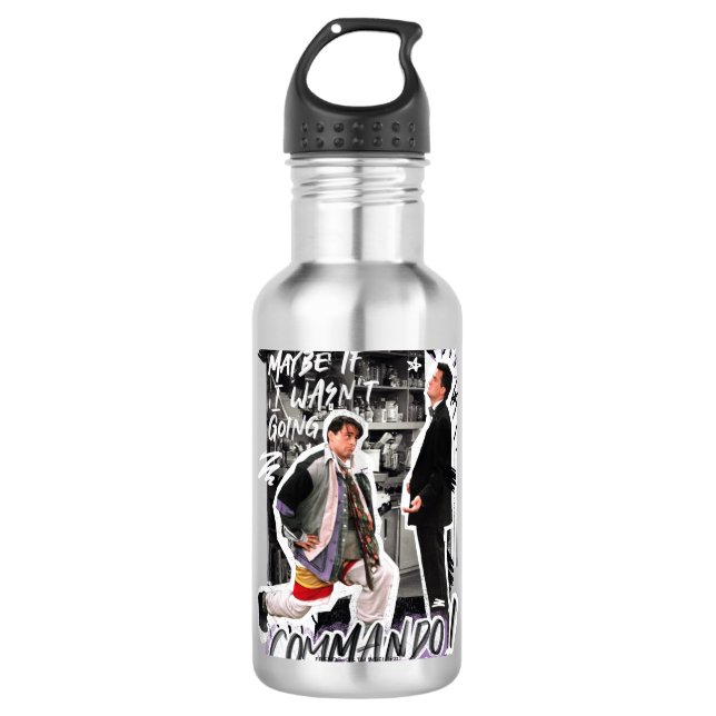 FRIENDS™ | Maybe If I Wasn't Going Commando! Stainless Steel Water Bottle (Front)