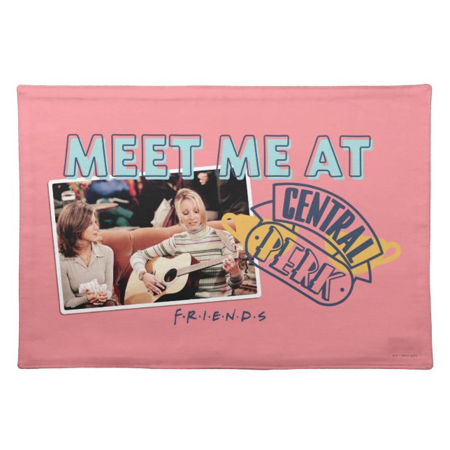 FRIENDS™ | Meet Me at Central Perk Cloth Placemat (Front)