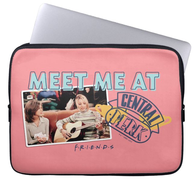 FRIENDS™ | Meet Me at Central Perk Laptop Sleeve (Front)