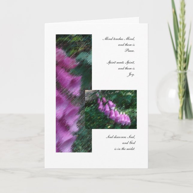 Friends: Mind, Spirit, and Soul Card (Front)