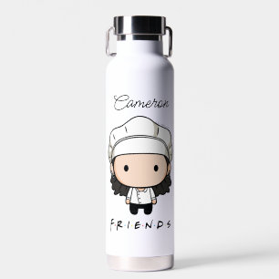 FRIENDS™   Monica Chibi   Add Your Name Water Bottle