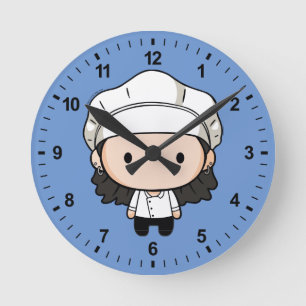FRIENDS™ Monica Chibi Round Clock