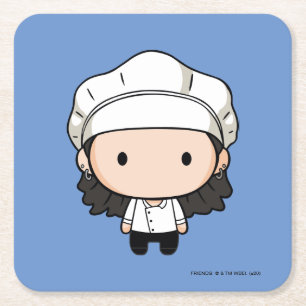 FRIENDS™ Monica Chibi Square Paper Coaster