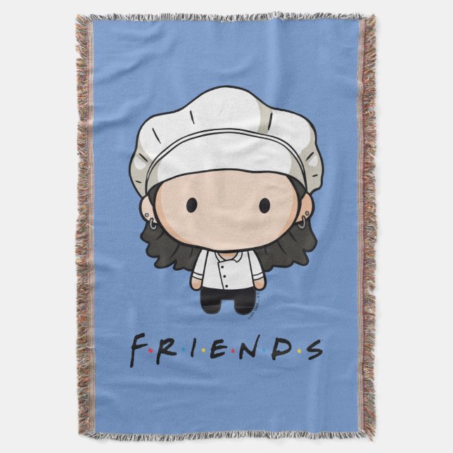FRIENDS™ | Monica Chibi Throw Blanket (Front Vertical)
