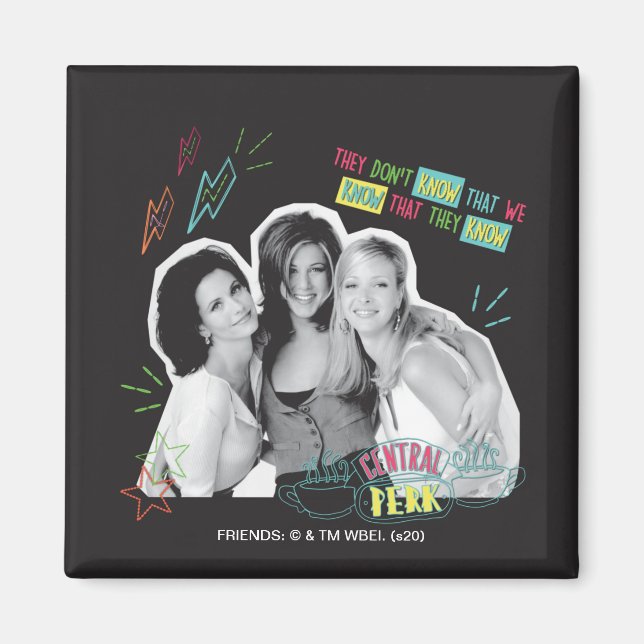 FRIENDS™ | Monica, Rachel & Phoebe Magnet (Front)