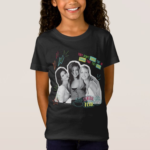 Friends t shirt sales monica rachel phoebe