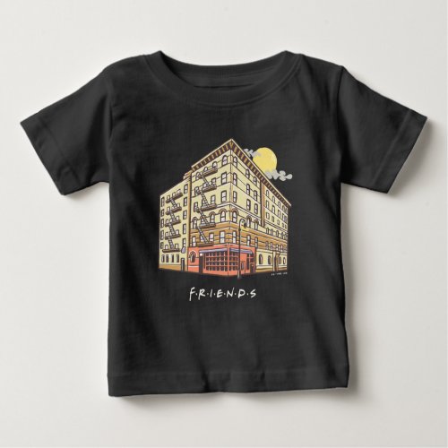 FRIENDS  Monicas Apartment Building 2 Baby T_Shirt