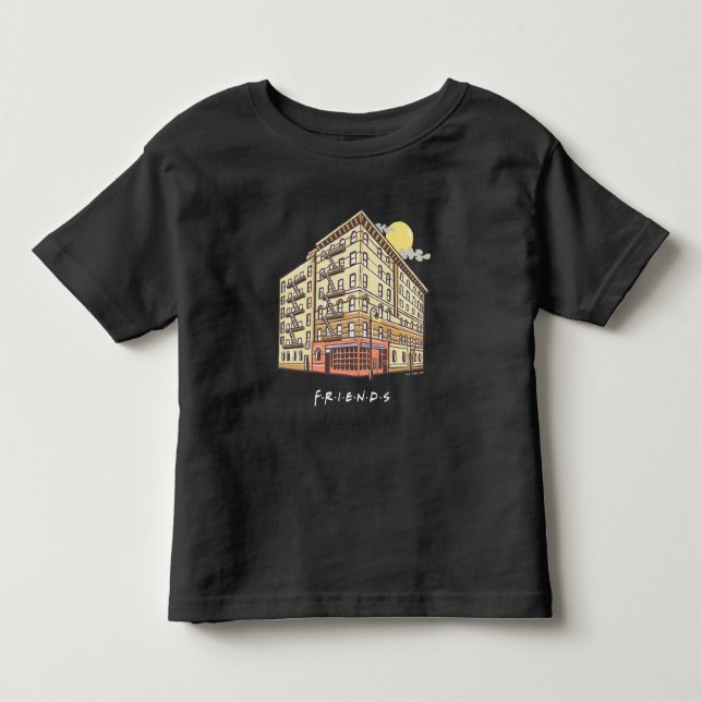 FRIENDS™ | Monica's Apartment Building 2 Toddler T-shirt (Front)