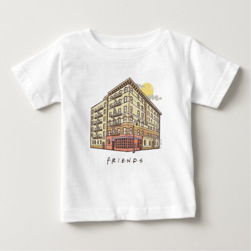 FRIENDS  Monicas Apartment Building Baby T_Shirt