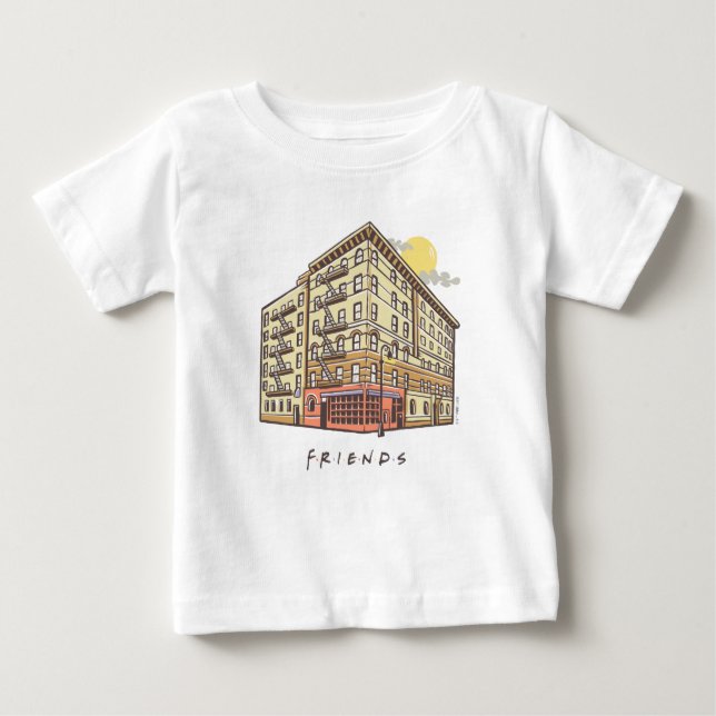 FRIENDS™ | Monica's Apartment Building Baby T-Shirt (Front)