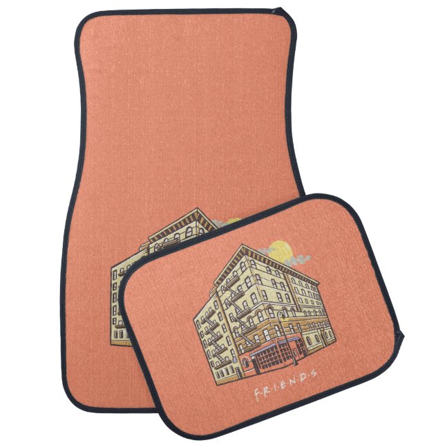 FRIENDS™ | Monica's Apartment Building Car Floor Mat (Set)