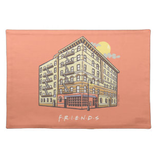 FRIENDS™ Monica's Apartment Building Cloth Placemat