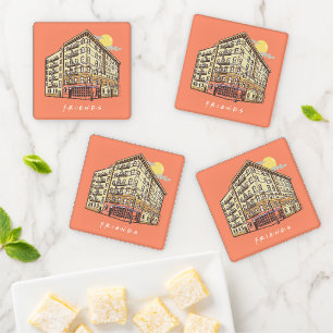 FRIENDS™ Monica's Apartment Building Coaster Set