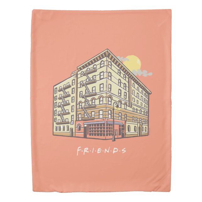 FRIENDS™ | Monica's Apartment Building Duvet Cover (Front)