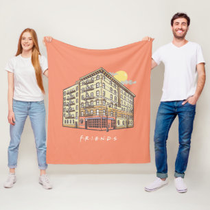 FRIENDS™ Monica's Apartment Building Fleece Blanket