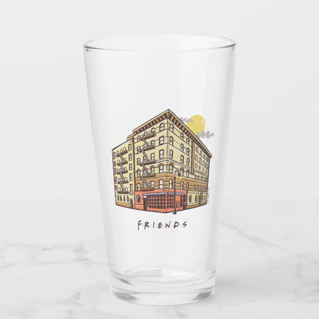 FRIENDS™ | Monica's Apartment Building Glass (Front)