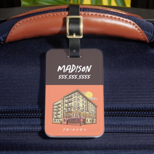 FRIENDS  Monicas Apartment Building Luggage Tag