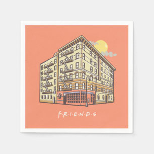 FRIENDS™   Monica's Apartment Building Napkins