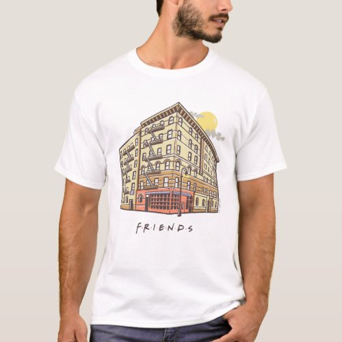 FRIENDS  Monicas Apartment Building T_Shirt