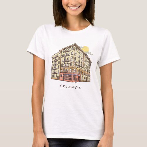 FRIENDS  Monicas Apartment Building T_Shirt