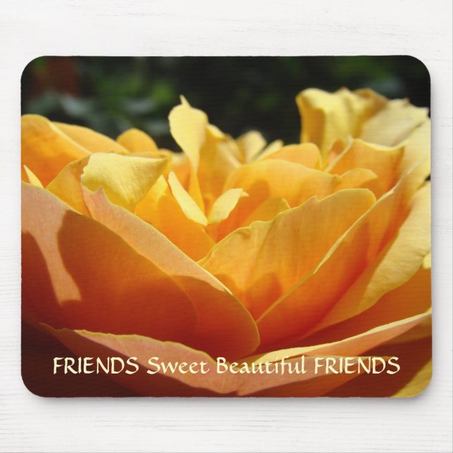 FRIENDS Mousepad Gift Friendship Customize Text (Front)