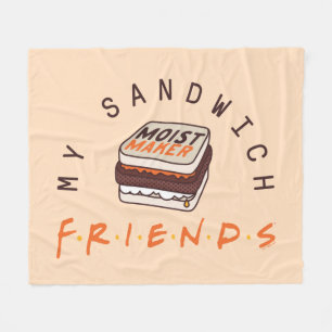 FRIENDS™ My Sandwich Fleece Blanket