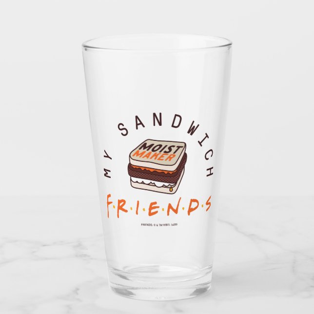 FRIENDS™ | My Sandwich Glass (Front)