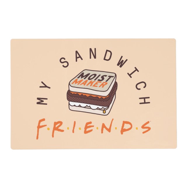 FRIENDS™ | My Sandwich Placemat (Front)