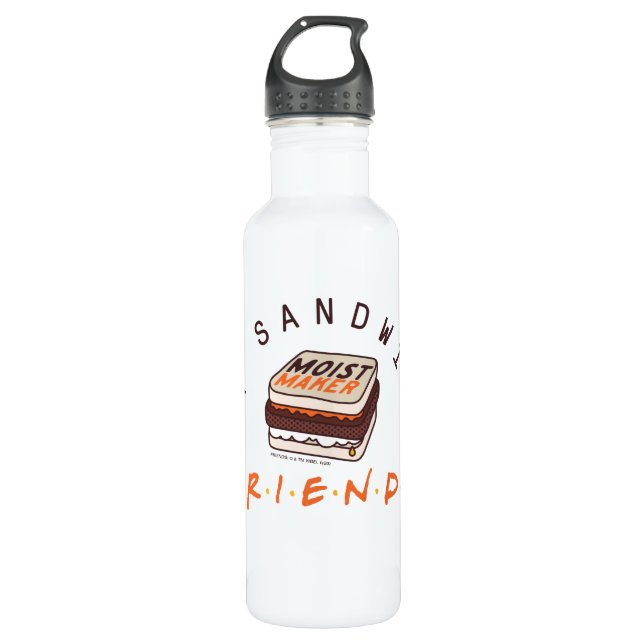 FRIENDS™ | My Sandwich Stainless Steel Water Bottle (Front)