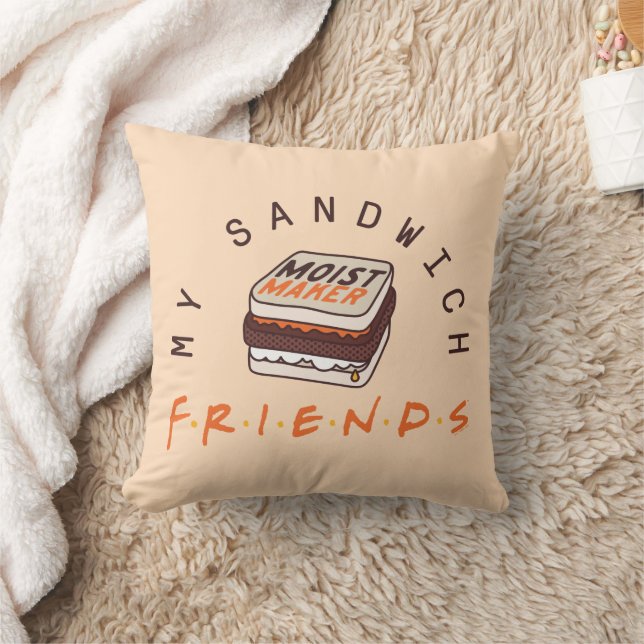 FRIENDS™ | My Sandwich Throw Pillow (Blanket)