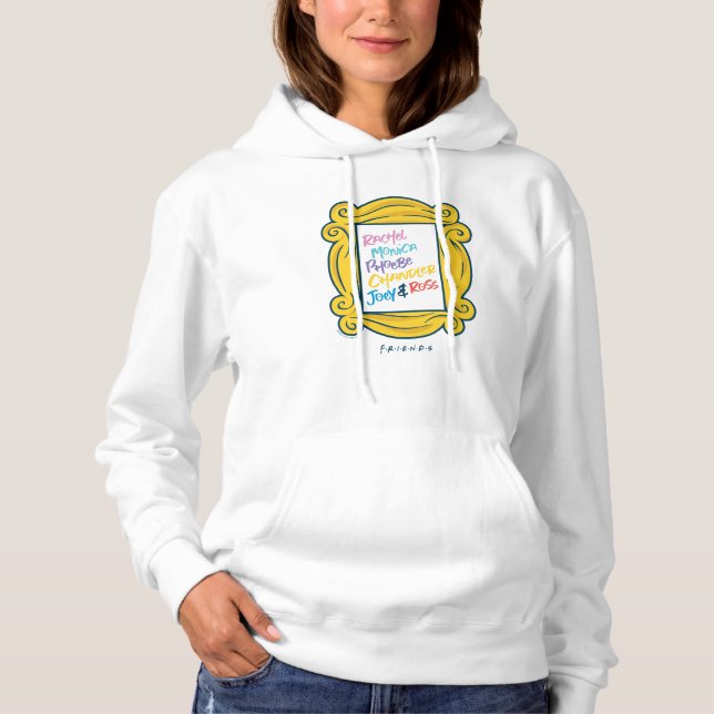 FRIENDS™ Names in Peephole Hoodie (Front)