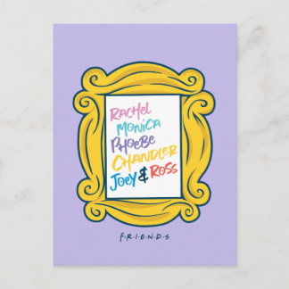 FRIENDS™ Names in Peephole Invitation Postcard