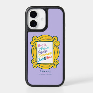 FRIENDS™ Names in Peephole iPhone 17 Case