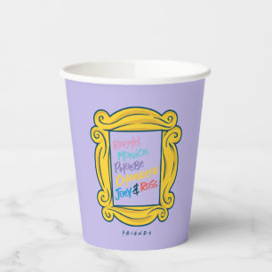 FRIENDS™ Names in Peephole Paper Cups