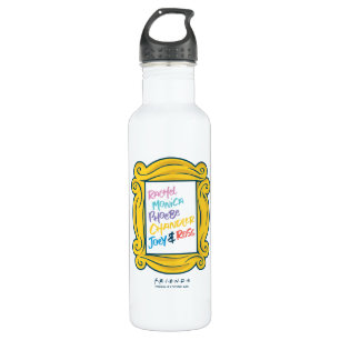 FRIENDS™ Names in Peephole Stainless Steel Water Bottle